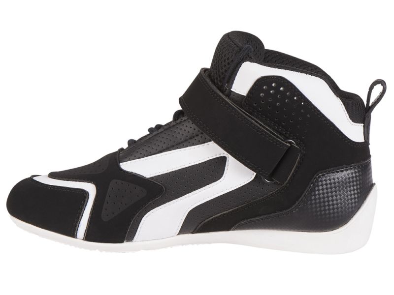 Furygan V4 belüftete Motorradschuhe (schwarz / weiß)
