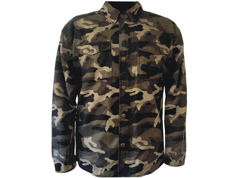 Kaufen Sie Bores Military Jack Army Hemd Herren (dunkelcamouflage) von Motopoint in Camouflage Kategorie Jacken bei UOS Demo Shop