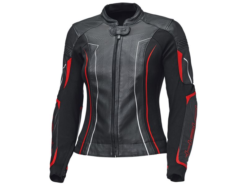 Held Debbie 3 Top Sport Motorradjacke Damen (schwarz / neonrot)-40
