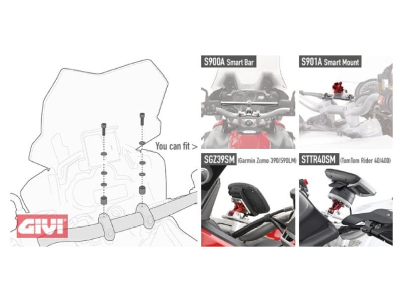 GIVI Smart Bar Adapterkit zur Montage