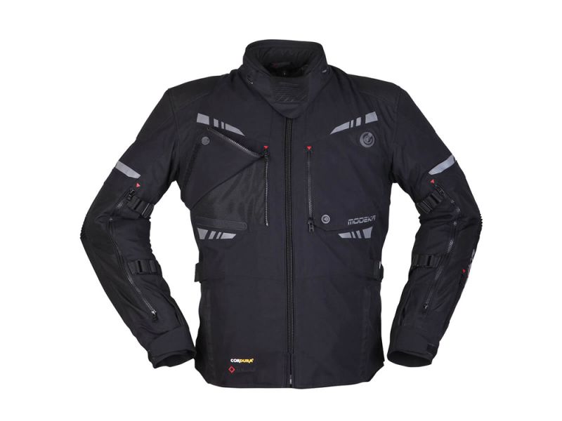 Modeka Taran Tex-Jacke Herren (schwarz)