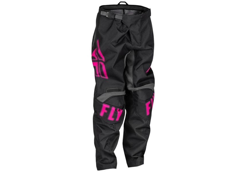 FLY Racing F-16 Cross Motorradhose Jugendliche (schwarz / pink)