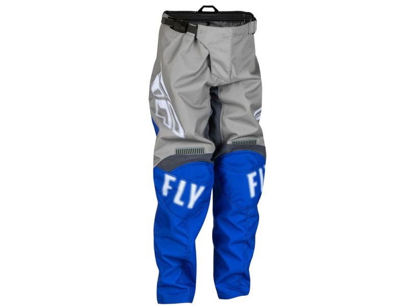 FLY Racing F-16 Cross Motorradhose Jugendliche (grau / blau)