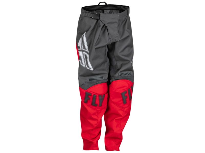 FLY Racing F-16 Cross Motorradhose Jugendliche (grau / rot)