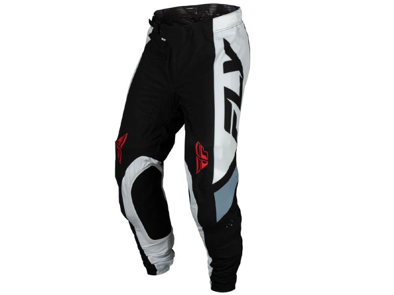 FLY Racing Lite Boa Cross Motorradhose (schwarz / weiß / denim)
