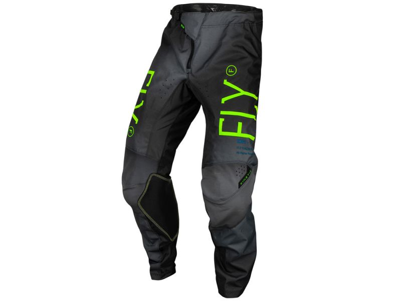FLY Racing Kinetic Boa Cross Motorradhose Jugendliche (kohle / grün)