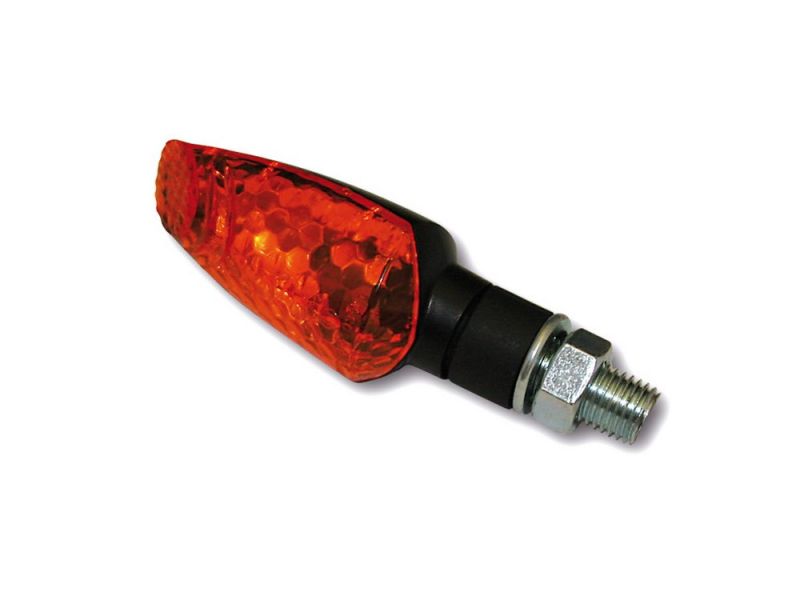 Shin Yo Pearl Halogen Motorrad Blinker (schwarz) gelbes Glas