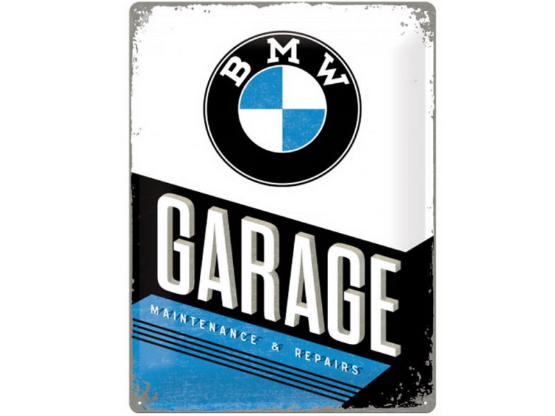 Nostalgic Arts BMW Garage Blechschild (40x60cm)