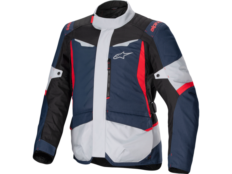 Alpinestars ST-1 Waterproof Motorradjacke (Dunkelblau/Schwarz/Rot)
