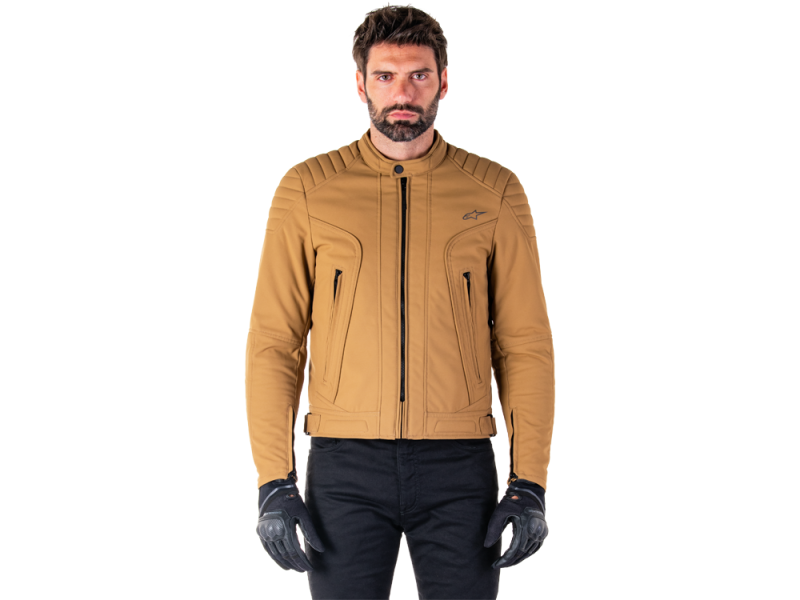 Alpinestars Clayton Waterproof Motorradjacke (Braun)