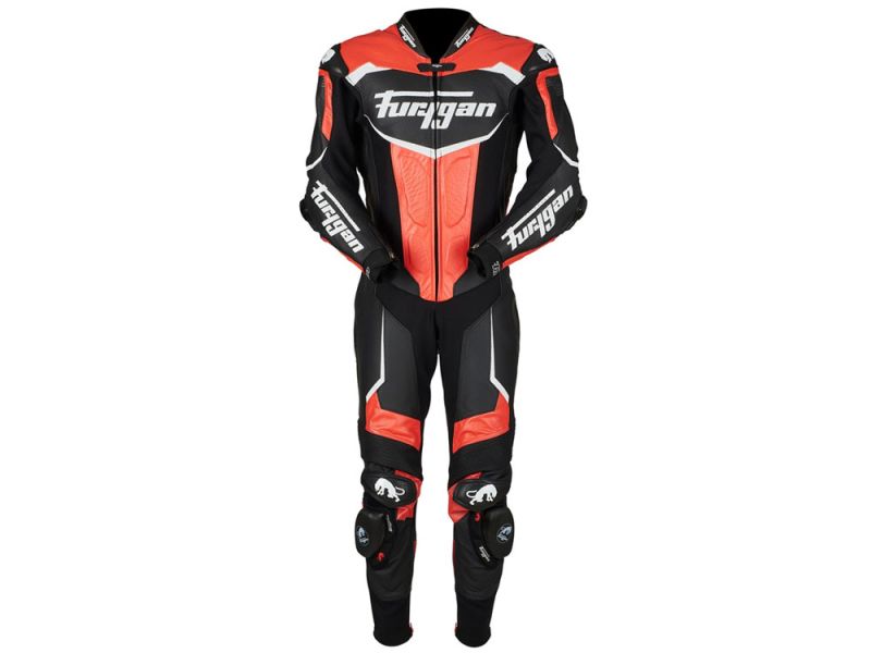 Furygan Overtake Lederkombi (schwarz / rot)