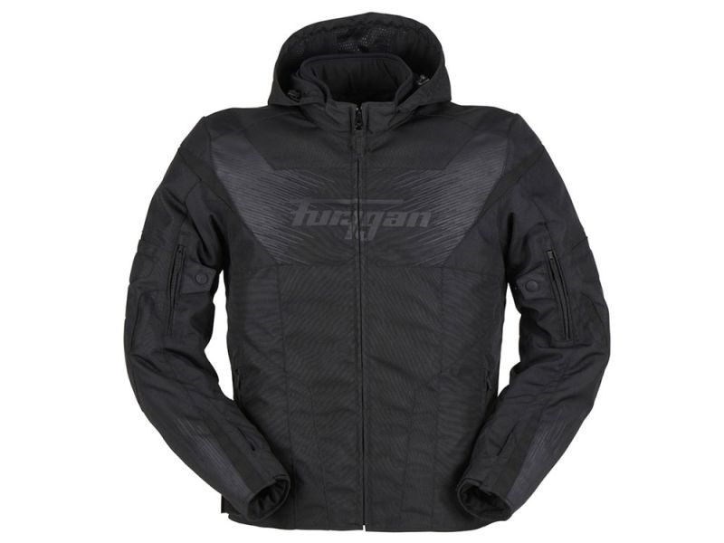 Furygan Shard Motorradjacke (schwarz / schwarz)