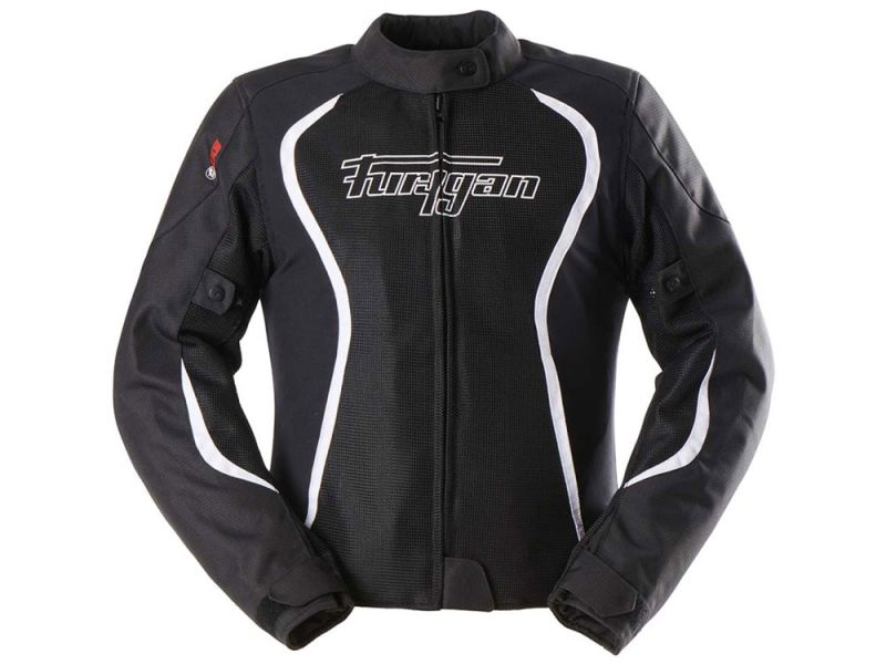 Furygan Odessa 3in1 Vented Motorradjacke Damen (schwarz / weiß)