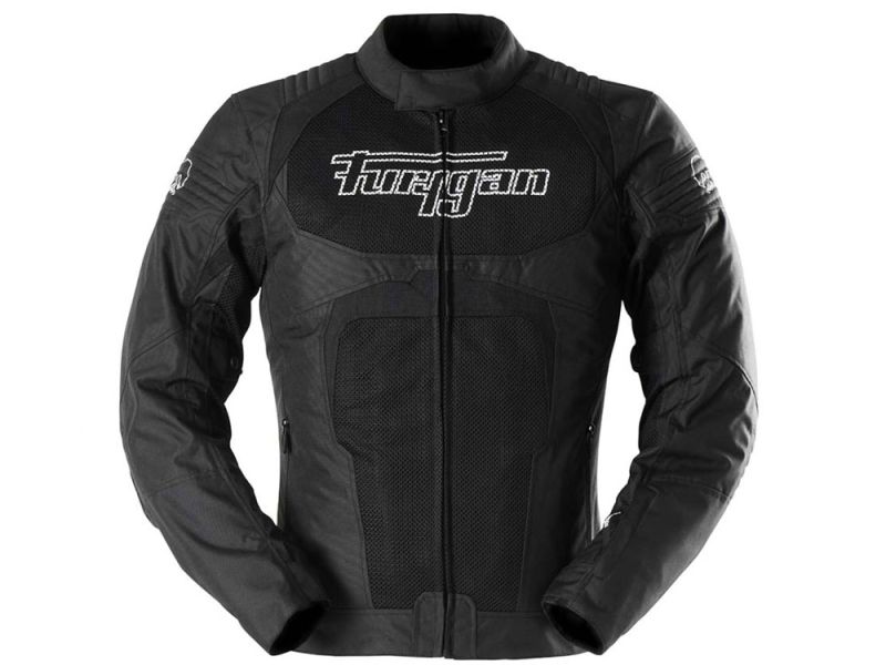 Furygan WB08 Vented+ Motorradjacke (schwarz / weiß)