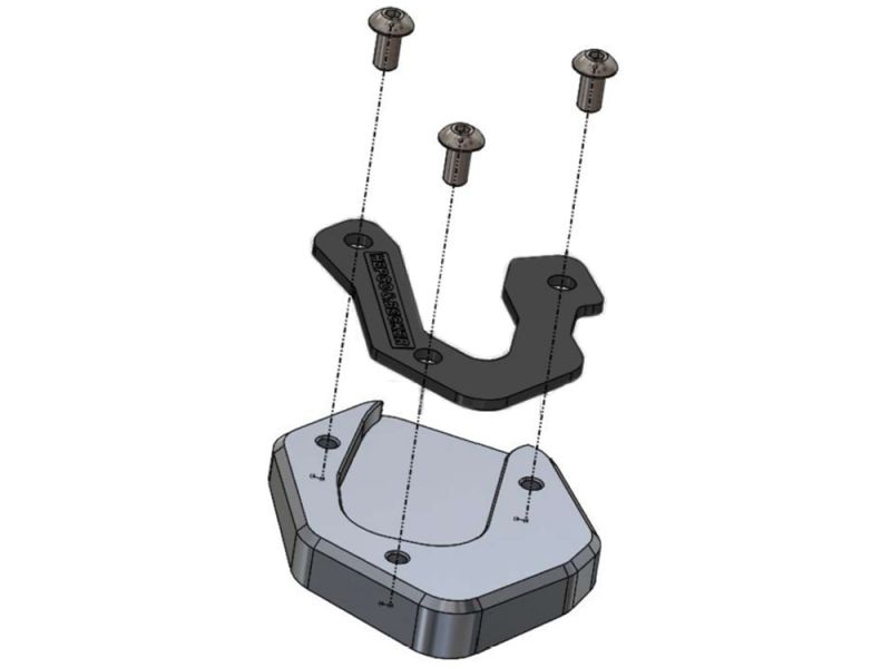 Hepco & Becker Seitenständerplatte Yamaha XSR 900 (2016-)