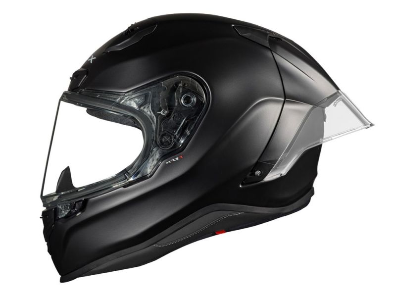 Nexx X.R3R Plain Motorrad Integralhelm (schwarz)