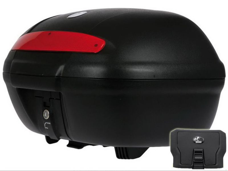 Hepco & Becker Journey TC 50 inkl. Adapterplatte Topcase (schwarz)