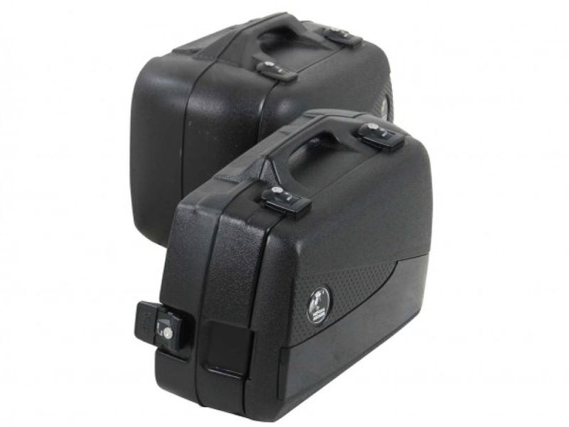 Hepco & Becker Junior Flash 40/30 Motorrad Seitenkoffersatz (schwarz)