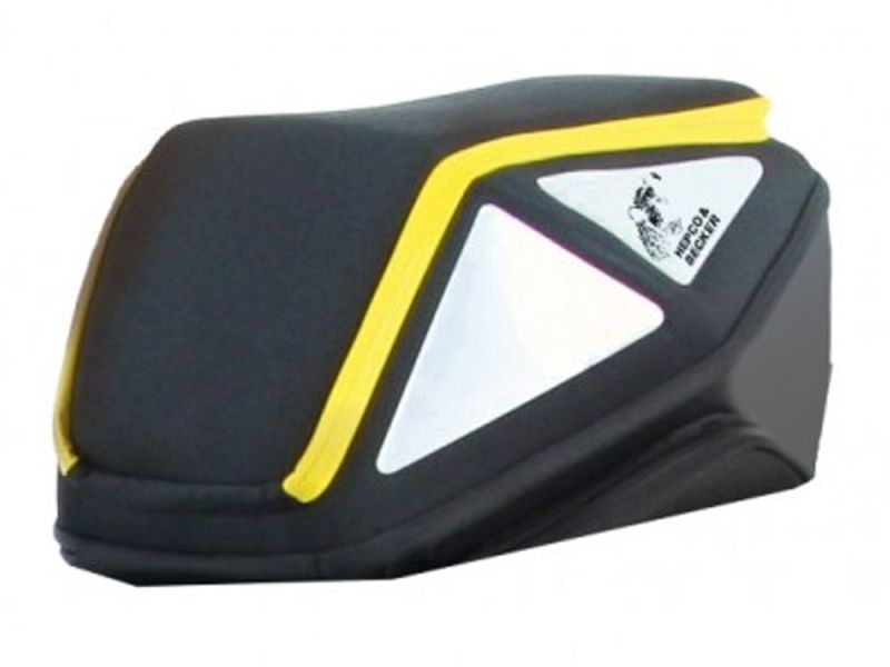 Hepco & Becker Royster Hecktasche mit Gurtbefestigung (schwarz/gelb)