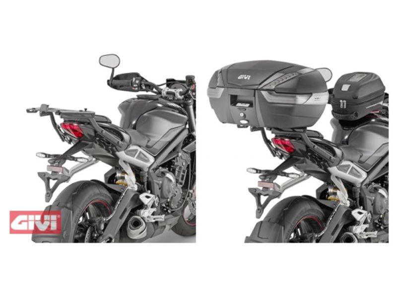 GIVI Monorack Arme Triumph Street Triple 765 (2017-)