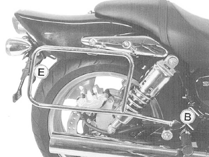 Hepco & Becker Motorrad Kofferträger Suzuki M 1600 Intruder / VZ 1600 Marauder