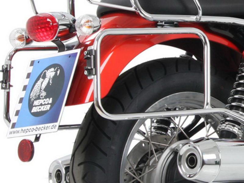 Hepco & Becker Motorrad Kofferträger Moto Guzzi V7 Classic / Special / Cafe Classic (chrom)