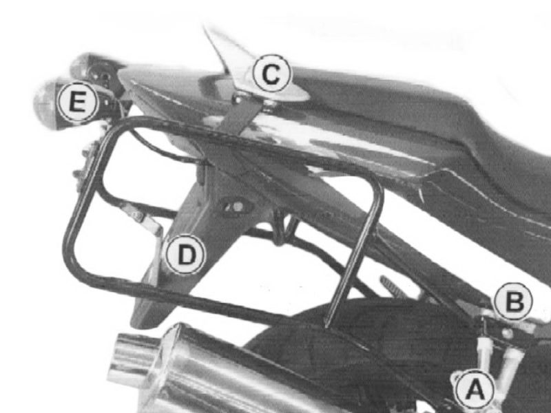 Hepco & Becker Motorrad Kofferträger Honda CBR 600 F (1999-2007)