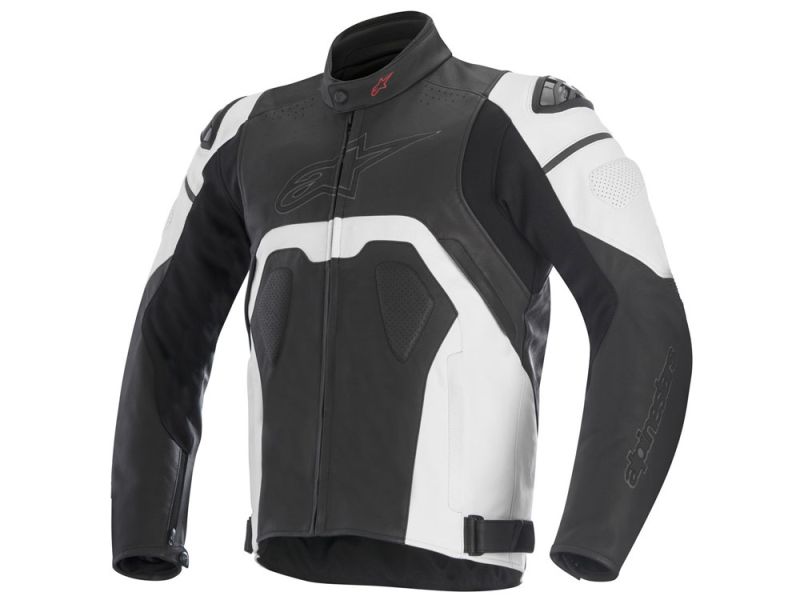 Alpinestars Core Motorradjacke Herren (schwarz/weiss)