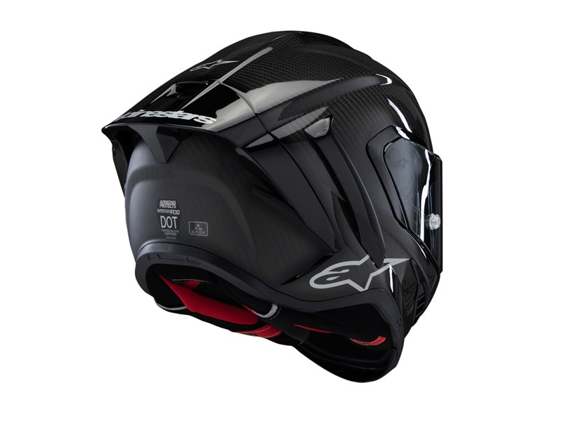 Alpinestars Supertech R10 S-R10 Solid M&G Integralhelm (Carbonmatt/Schwarz)