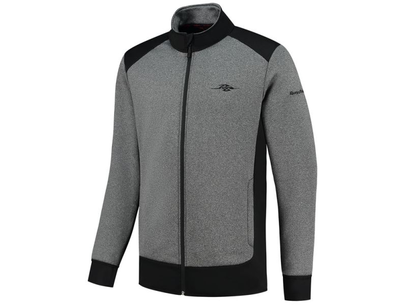 Rusty Stitches Sem Midlayer Motorradjacke Herren (schwarz)