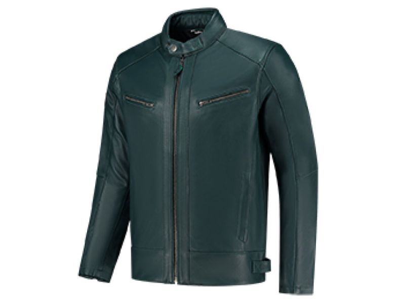 Rusty Stitches Dorian Motorradjacke Herren (dunkelpetrol)