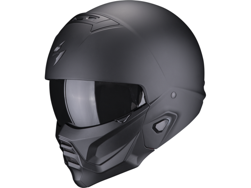 Scorpion EXO-Combat II Streetfighter Helm (schwarzmatt)