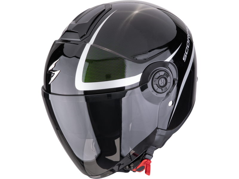 Scorpion EXO-City II Intercity Motorradhelm (Schwarz/Chamäleon)