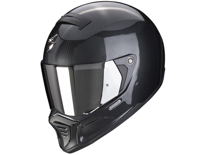 Scorpion EXO-HX1 Carbon Motorradhelm (Carbon/Schwarz)