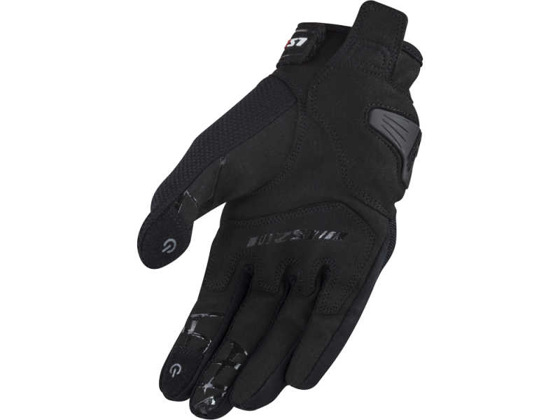 LS2 Dart II Motorradhandschuhe (Schwarz)