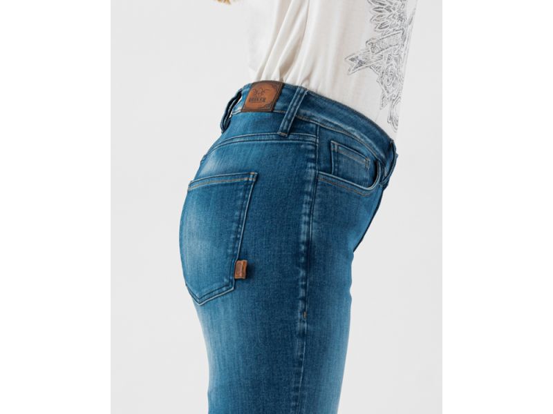Rokker Birdie Jeans incl. Protektoren Damen (blau)