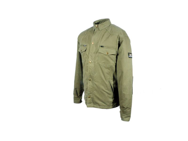 Kaufen Sie Hemd Bores Military Jack von Motopoint in Olive Kategorie Jacken bei UOS Demo Shop