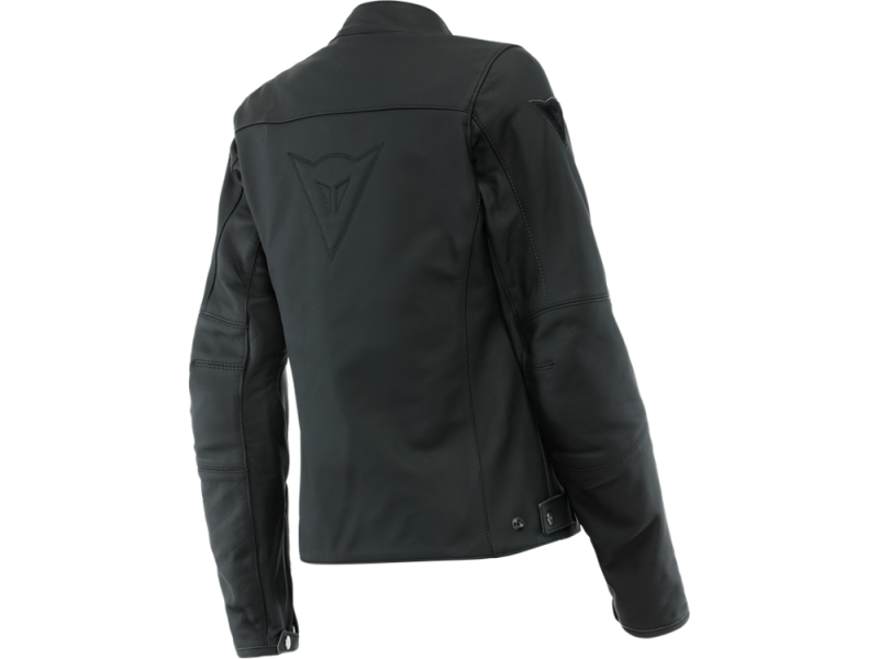 Dainese Razon 2 Motorrad Lederjacke Damen (schwarz)