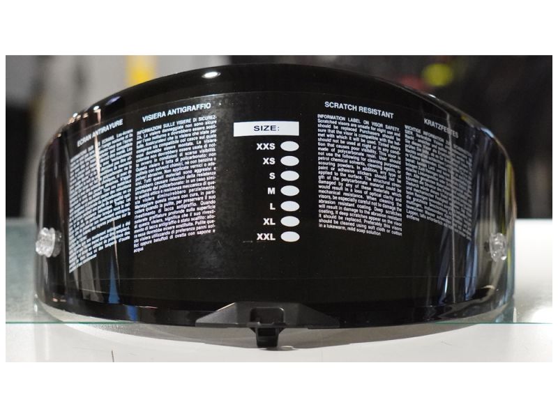 Suomy Stellar 2 Visier (stark getönt)