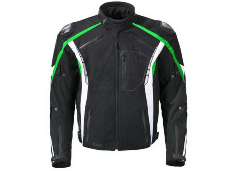 Germot Eagle Motorradjacke Herren (schwarz/grün)