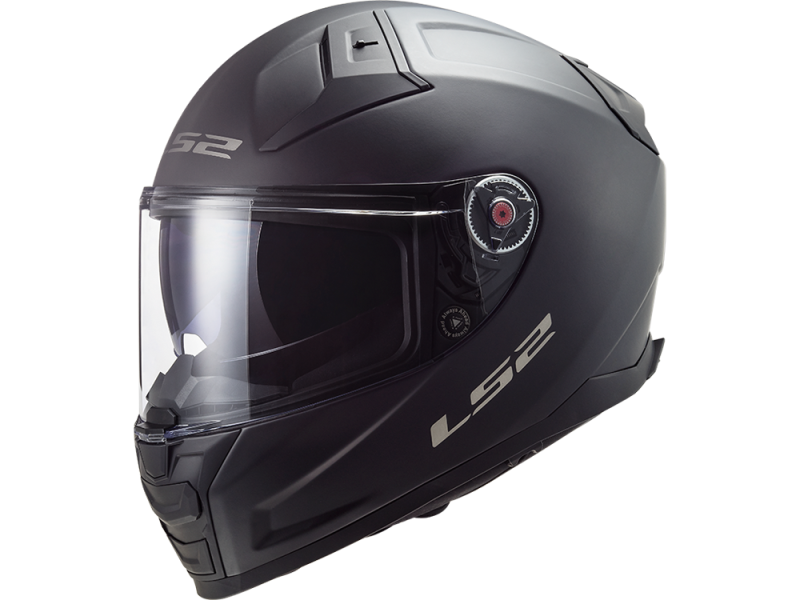 LS2 FF811 Vector II Solid Integralhelm (schwarzmatt)