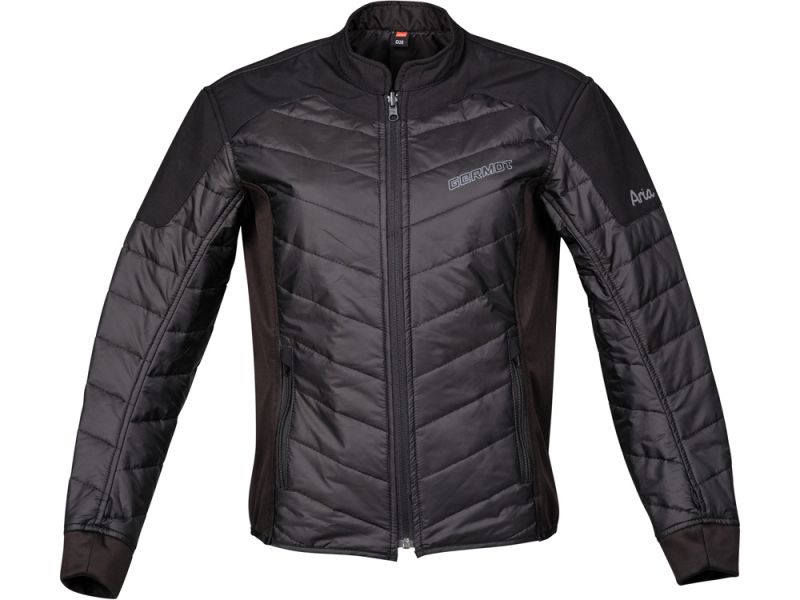 Germot Motorrad Textiljacke Aria Damen (hellgrau/schwarz)