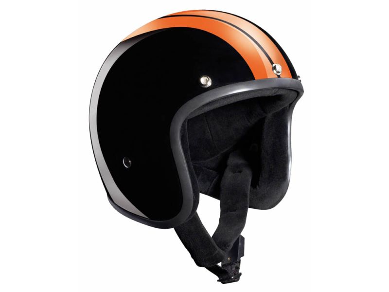 Kaufen Sie Helm Bandit Jet Race (ohneECE) von Bandit Helmets GmbH in Schwarz/Orange Kategorie Jet Helme -ohne Visier- bei UOS Demo Shop