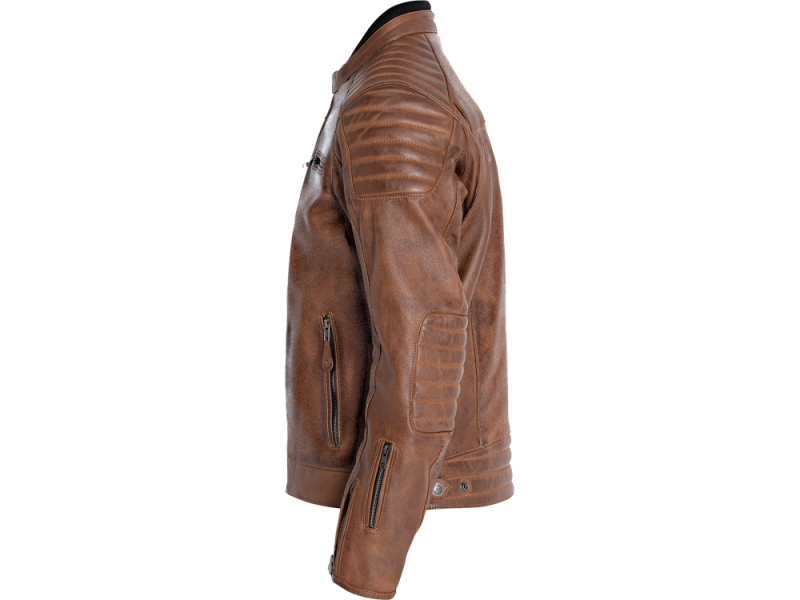 John Doe Storm Motorrad Lederjacke Herren (braun)