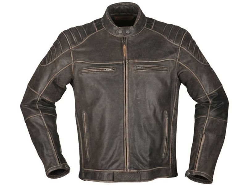 Kaufen Sie Lederjacke Modeka Vincent Aged von Modeka in Braun Kategorie Jacken bei UOS Demo Shop