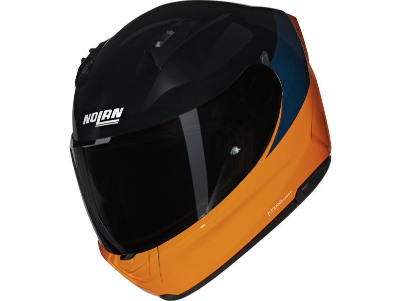 Nolan N60-6 Verniciatura Speciale 342 Motorradhelm (Orange/Schwarz/Blau)