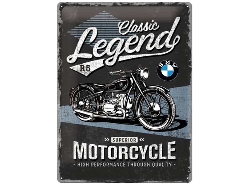 Nostalgic Arts BMW Classic Legend Blechschild (30x40cm)