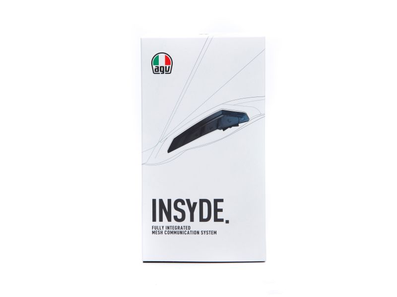 AGV Insyde Helmsprechanlage für AGV K7 + Tourmodular (schwarz)