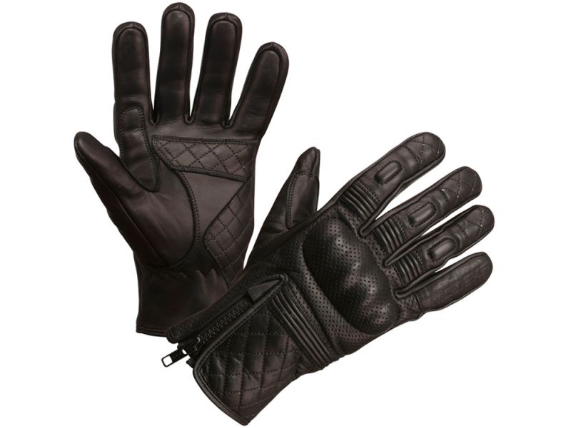 Modeka Parkar Motorradhandschuhe Herren (schwarz)