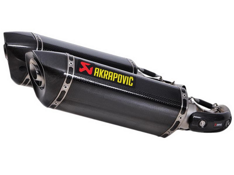 Akrapovic Slip-On Auspuff Ducati Monster 696 (2008-2010) Monster 1100 / Monster 1100S (2009-2010) Carbon